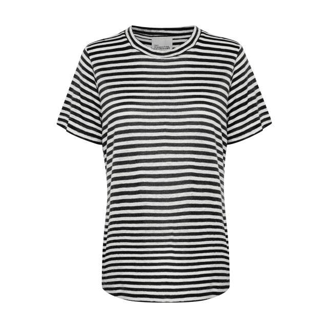 My Essential Wardrobe 10704599 lisa striped tee 10704599 Lisa Striped Tee large