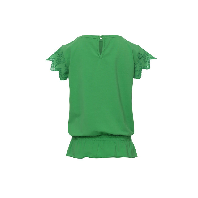 Looxs Revolution Broderie blouse clover green voor meisjes in de kleur 2311-7116-302 large