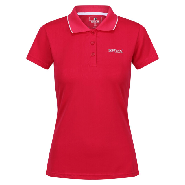Regatta Dames maverick v polo shirt UTRG4979_pinkpotion large