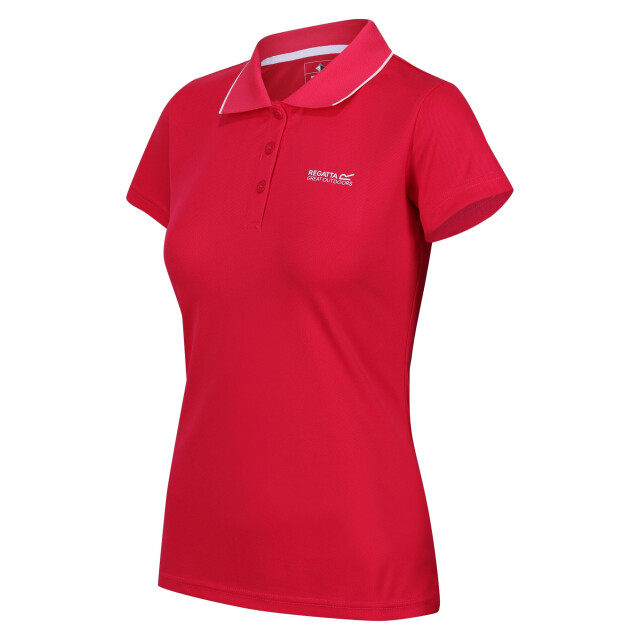 Regatta Dames maverick v polo shirt UTRG4979_pinkpotion large