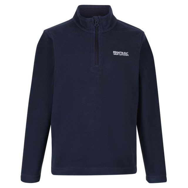 Regatta Geweldige outdoors kinder hot shot ii half zip fleece hoodie UTRG1422_navynavy large