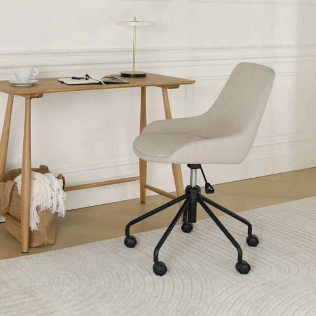 Nolon Nout-isa bureaustoel zwart onderstel 2794718 large