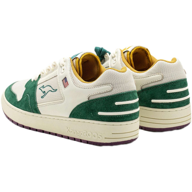 Kangaroos Hot shot lo varsity evergreen cream 602007-000-8602 large