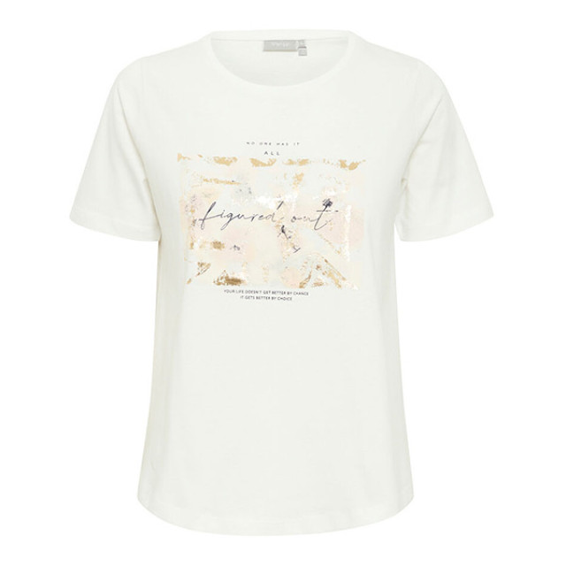 Fransa T-shirt 20613930 blanc de blanc 20613930 - Blanc de Blanc large