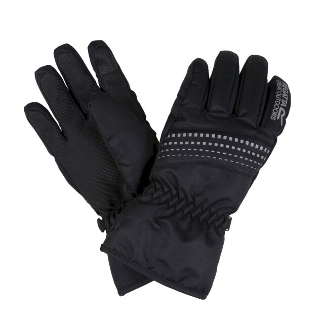 Regatta Arlie iii waterdichte handschoenen voor kinderen/kinderen UTRG8354_black large