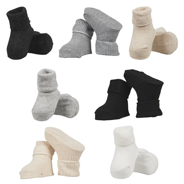 Apollo Baby sokken basic sokjes jongens & meisjes giftbox 7-pack 000131007100B-6 large