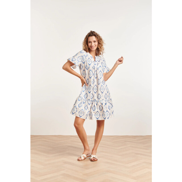 Smashed Lemon 24339 katoenen geborduurde fashion jurk | 24339-000-625 large