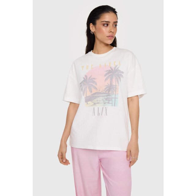 Alix The Label 2404892750 palmtree t-shirt 2404892750 Palmtree t-shirt large