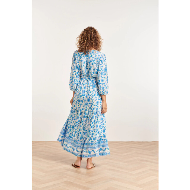 Smashed Lemon 24314 prachtige bloemen paisley maxi jurk | 24314-000-625 large