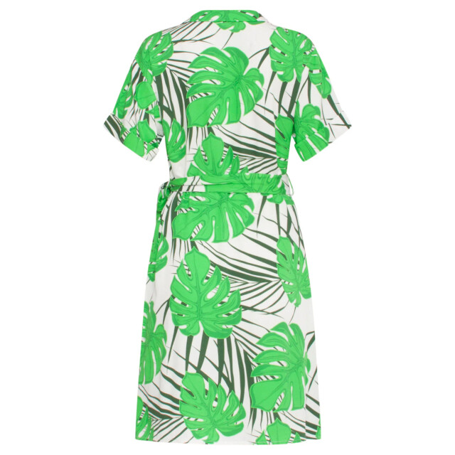 Smashed Lemon 24331 kort blad patroon overhemd jurk | 24331-000-530 large