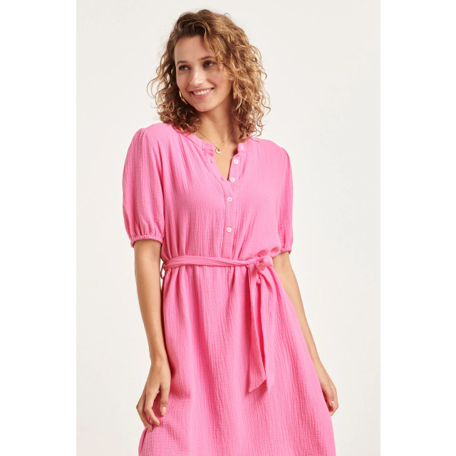 Smashed Lemon 24350 stijlvol roze korte jurk 24350-420-S large