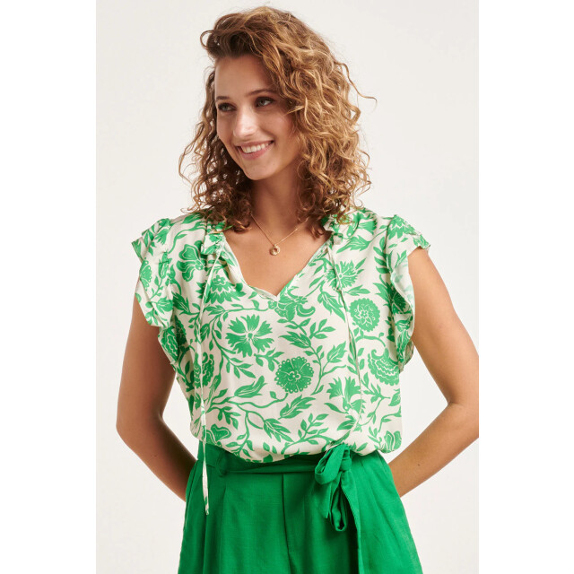 Smashed Lemon 24319 zomerse levendige bloemen top | 24319-000-530 large