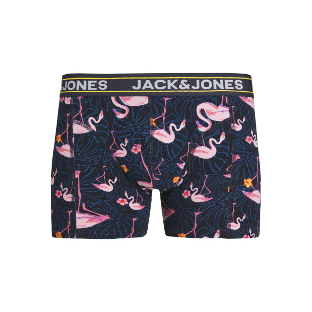 Jack & Jones Boxershorts jongens trunks jacpink flamingoprint 3-pack 12257185 large