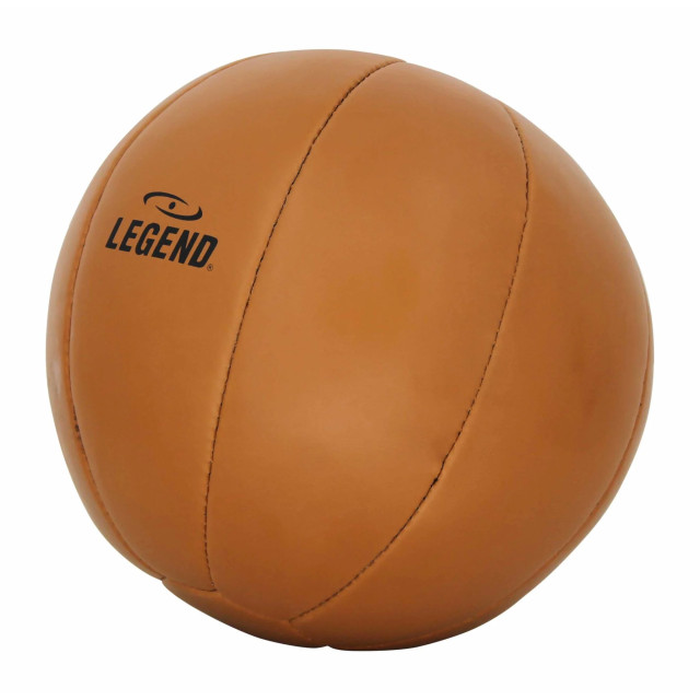 Legend Sports Medicine ball div. gewichten skintex MEDBALLPUBROWN5KG large