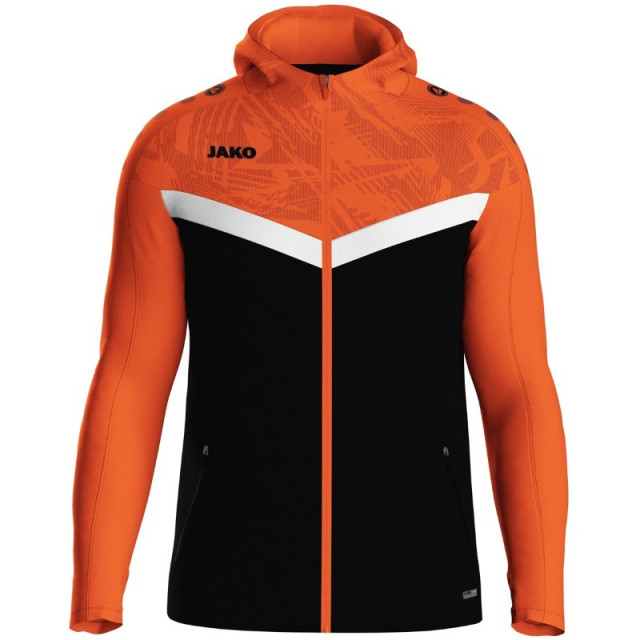 Jako Jas met kap iconic kindermaten 6824k-807 JAKO Jas met kap Iconic kindermaten 6824k-807 large