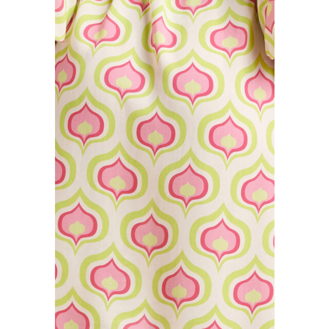 Smashed Lemon 24335 retro bedrukt kort jurkje | 24335-000-998 large