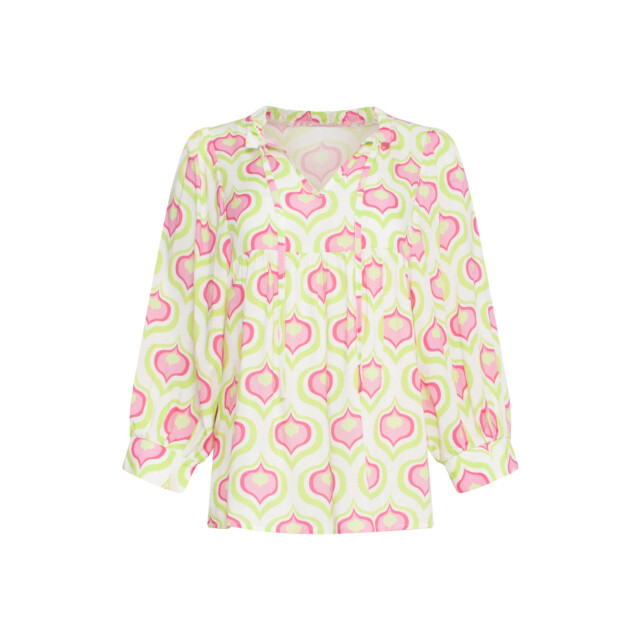 Smashed Lemon 24336 retro bedrukte top | 24336-000-998 large