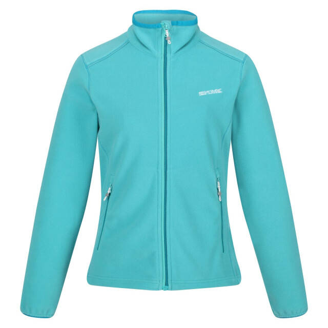 Regatta Dames floreo iv full zip fleece jas UTRG7390_turquoise large