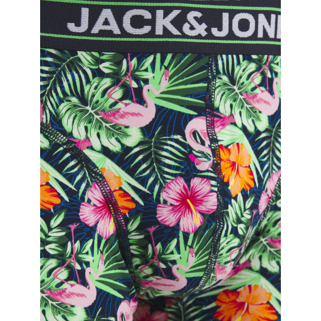 Jack & Jones Boxershorts jongens trunks jacpink flamingoprint 3-pack 12257185 large