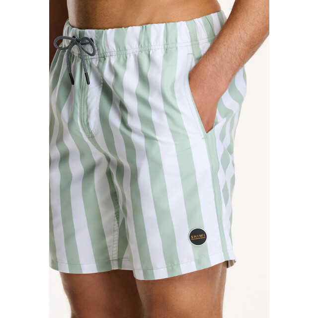 Shiwi Heren zwemshort broad stripe 1441100200-708 large
