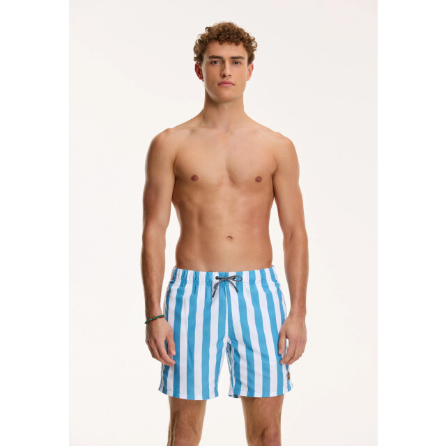 Shiwi Heren zwemshort broad stripe 1441100200-615 large