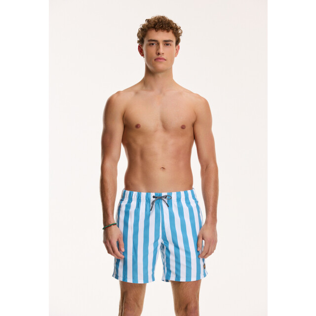 Shiwi Heren zwemshort broad stripe 1441100200-615 large