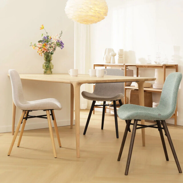 Nolon Nena-fé eetkamerstoel zacht walnoot houten onderstel 2778748 large
