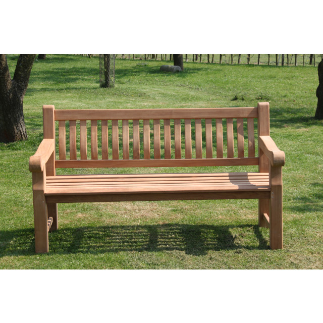 Livingfurn tuinbank patrick bench fat teakhout 50x166x45 2058806 large