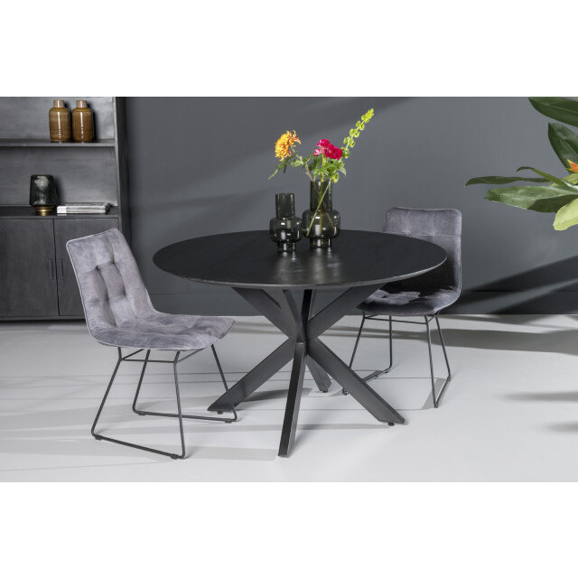 Livingfurn ronde eetkamertafel oslo acasia hout 120 cm 2059209 large