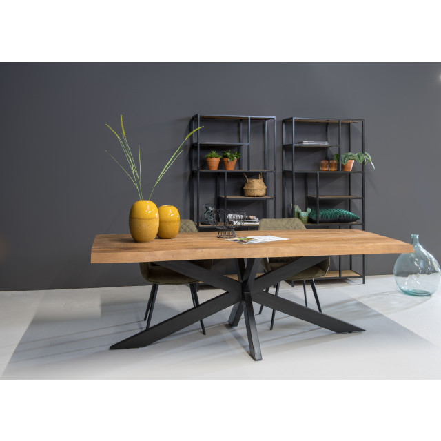 Livingfurn eetkamertafel nairobi tree top 200cm mangohout - 2061605 large