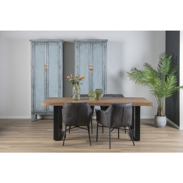 Livingfurn D - kabinetkast icons- twee deurs - grijs 2061583 large