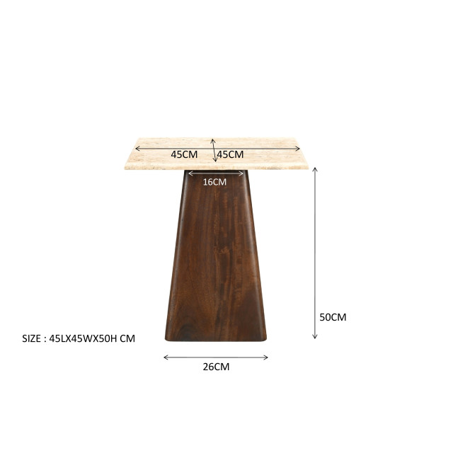 Livingfurn salontafel valentino 45cm mangohout 2630763 large