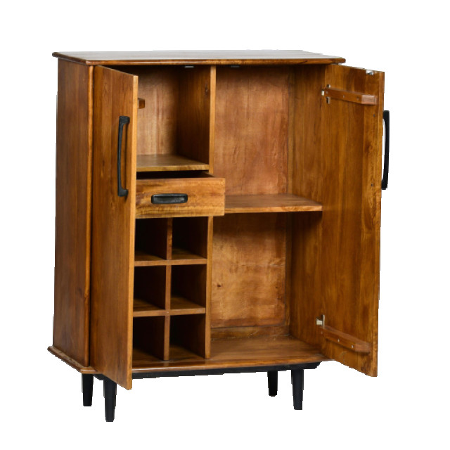 Livingfurn kabinetkast elias 90x108cm mangohout - 2061619 large