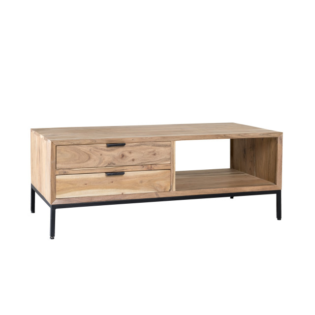 Livingfurn salontafel oslo 60x120x45cm acasiahout 2059230 large