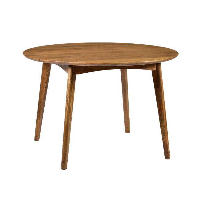 Livingfurn eetkamertafel elias round 120cm mangohout 2638553 large