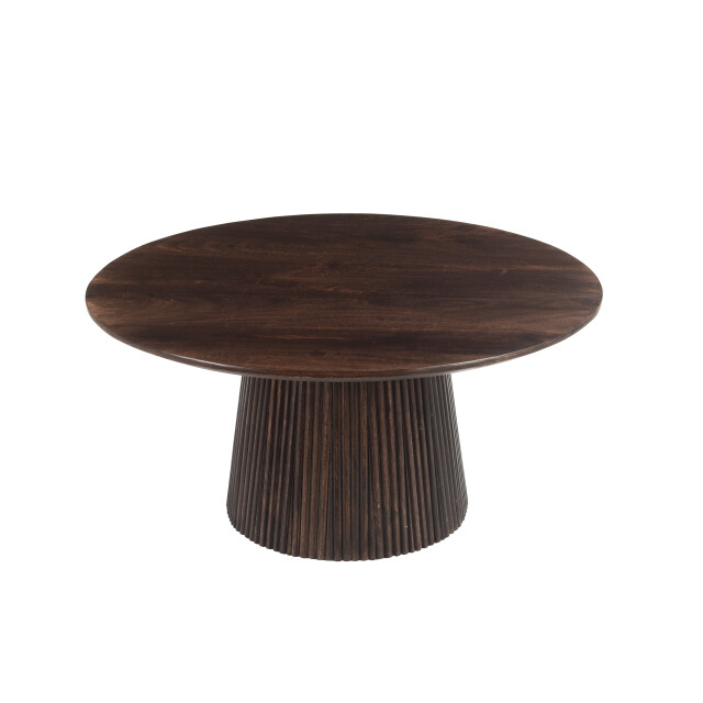 Livingfurn salontafel salvator walnut 80cm mangohout 2630739 large