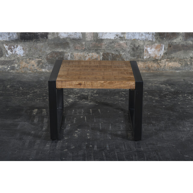 Livingfurn salontafel nairobi 60x60x40cm mangohout 2059054 large