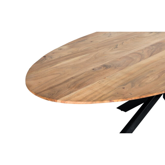 Livingfurn eetkamertafel oslo acasia hout 180cm - 2059207 large