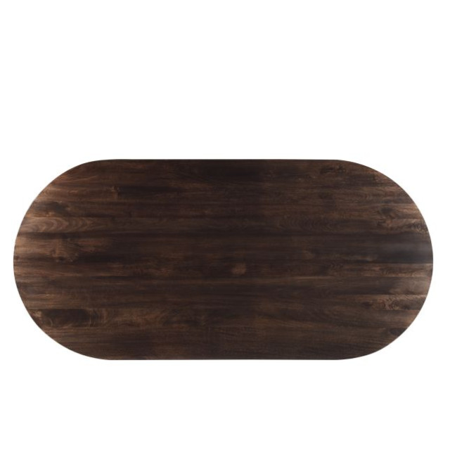 Livingfurn eetkamertafel salvator walnut 200cm mangohout 2630752 large