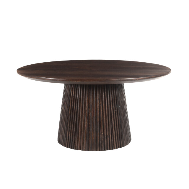 Livingfurn salontafel salvator walnut 80cm mangohout 2630739 large