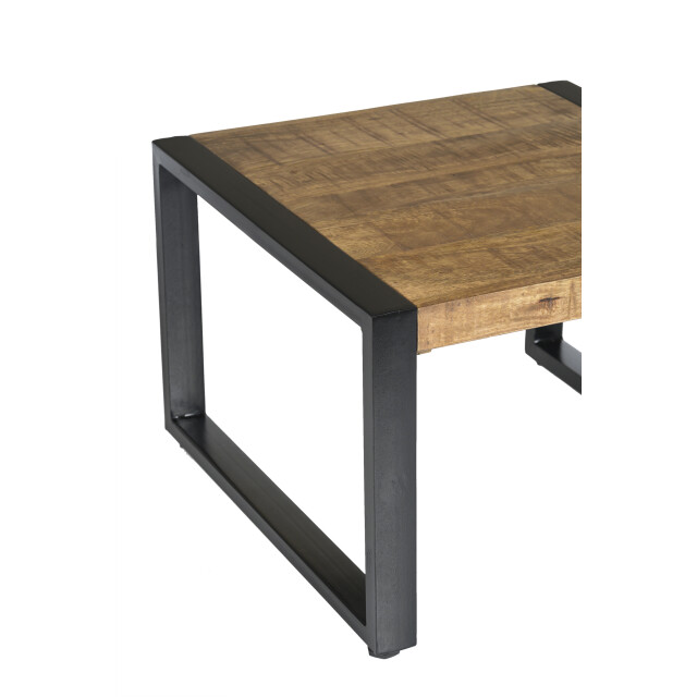 Livingfurn salontafel nairobi 60x60x40cm mangohout 2059054 large