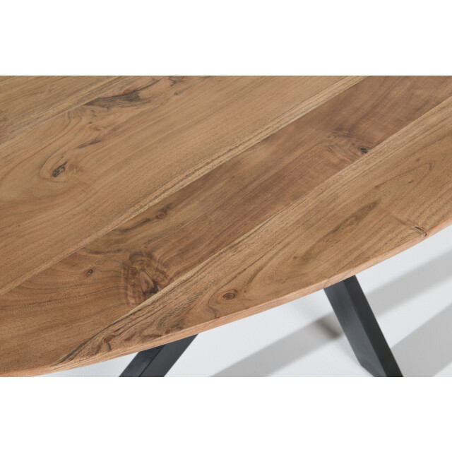 Livingfurn eetkamertafel oslo acasia hout 180cm - 2059207 large