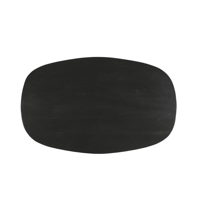 Livingfurn salontafel jesper black 120 mangohout / gecoat staal 2630730 large