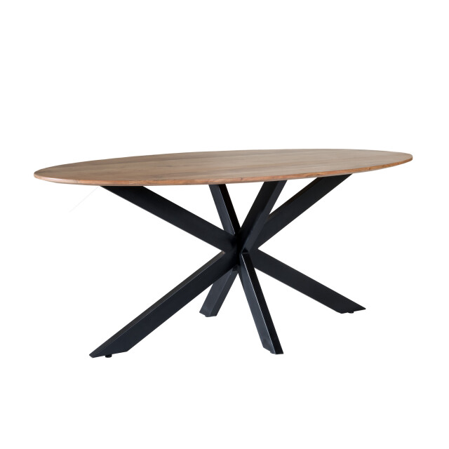 Livingfurn eetkamertafel oslo acasia hout 180cm - 2059207 large
