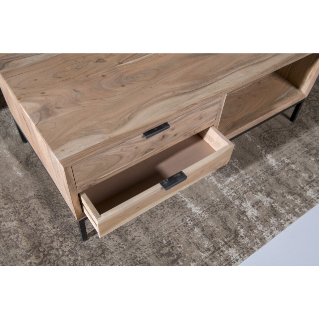 Livingfurn salontafel oslo 60x120x45cm acasiahout 2059230 large