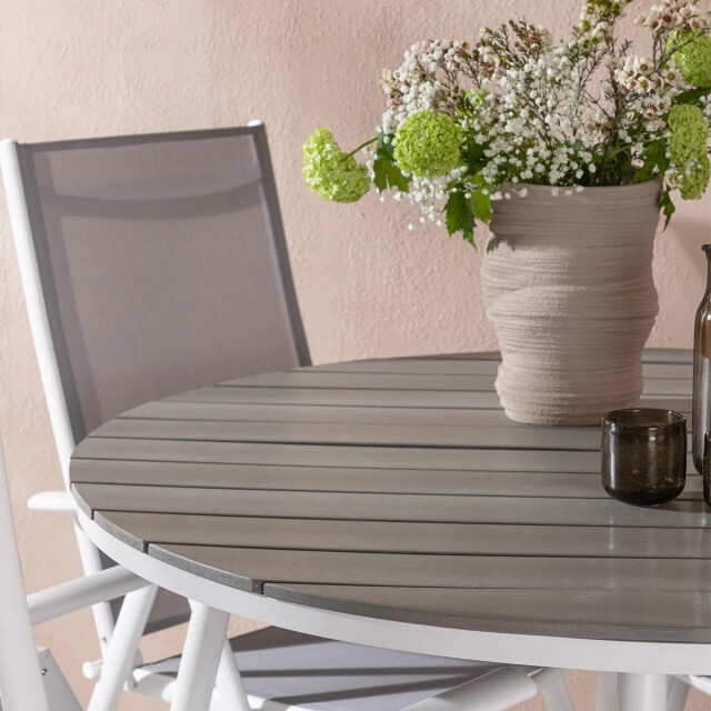 Nest Outdoor Aaron polywood tuintafel Ø120 cm 2900674 large