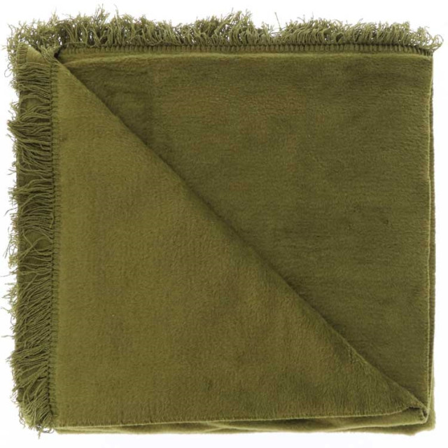 Unique Living plaid nomi 150x200cm olive green 2063515 large