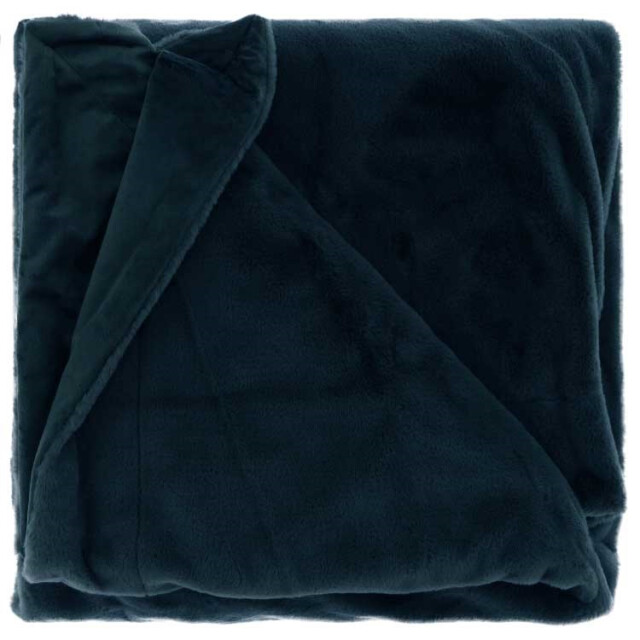 Unique Living plaid klaas 150x200cm blue 2650209 large