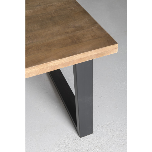 Brix eetkamertafel sturdy 240x100 cm mangohout - 2058770 large