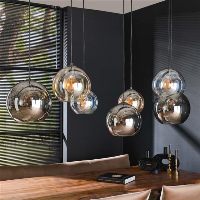 Hoyz Hoyz hanglamp 4+3 multi globe xl 7 lichtpunten artic 2596072 large